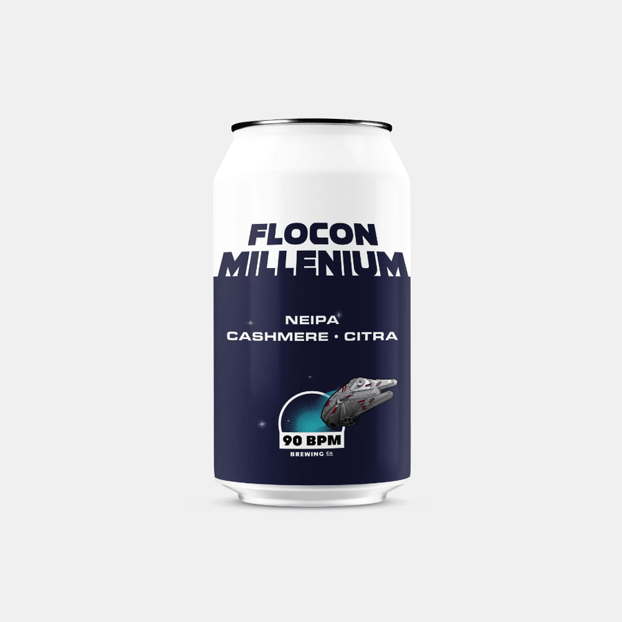 Flocon Millenium - New England IPA - Bières Artisanales 90 BPM Brewing Co.