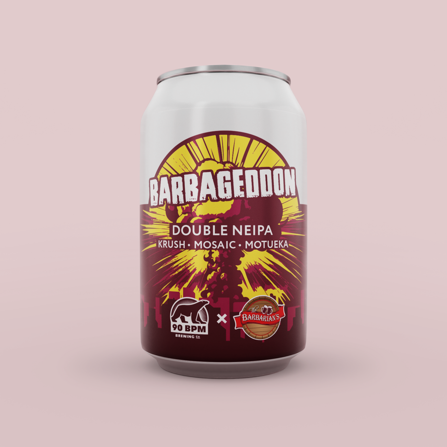Barbageddon - Double New England IPA (Collab The Barbarian's Pub)
