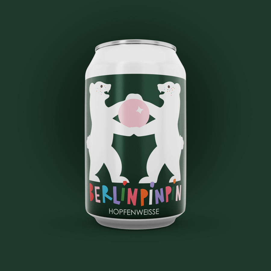 Berlinpinpin - Hopfenweisse (Collab pub de l'Ours Pimpant)