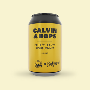 Calvin & Hops - Eau pétillante houblonnée Sumac (Collab Refugee Food Festival Dijon 2025)