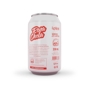 Rosa Chela - Bière de Groseilles (Collab brasserie Levain feat Bières & caetera)