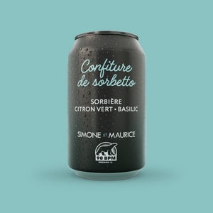 Confiture de Sorbetto - Sorbière Citron vert Basilic (Collab SIMONE et MAURICE)