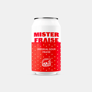 Mister Fraise - Imperial Sour Fraise - Bières Artisanales 90 BPM Brewing Co.