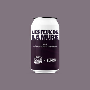 Les Feux de la Mûre - Sour Mûre Myrtille Framboise (Collab Elixkir)
