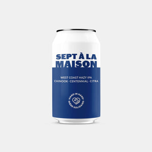 Sept A La Maison - West Coast Hazy IPA (Collab 7 brasseries)