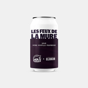 Les Feux de la Mûre - Sour Mûre Myrtille Framboise (Collab Elixkir)
