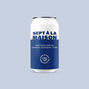 Sept A La Maison - West Coast Hazy IPA (Collab 7 brasseries)