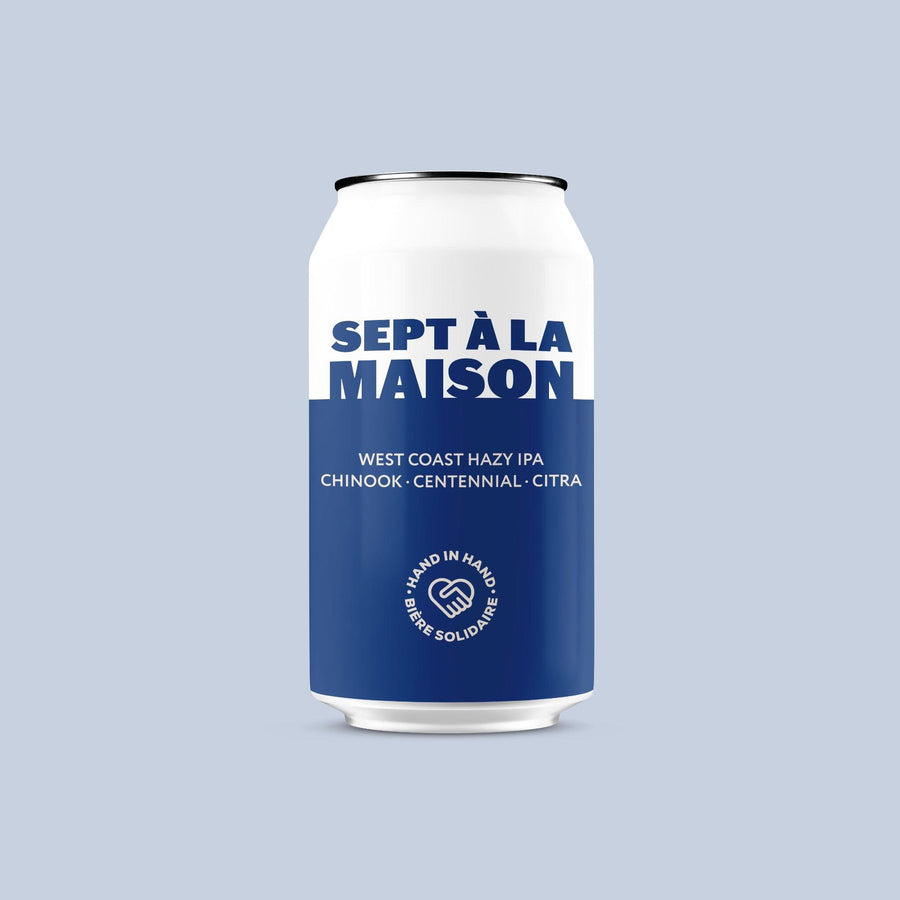 Sept A La Maison - West Coast Hazy IPA (Collab 7 brasseries)