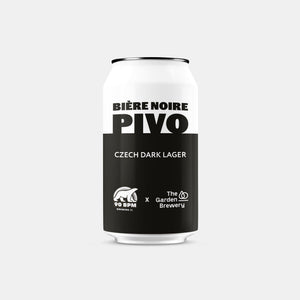 Bière Noire Pivo - Czech Dark Lager (Collab The Garden Brewery) - Bières Artisanales 90 BPM Brewing Co.
