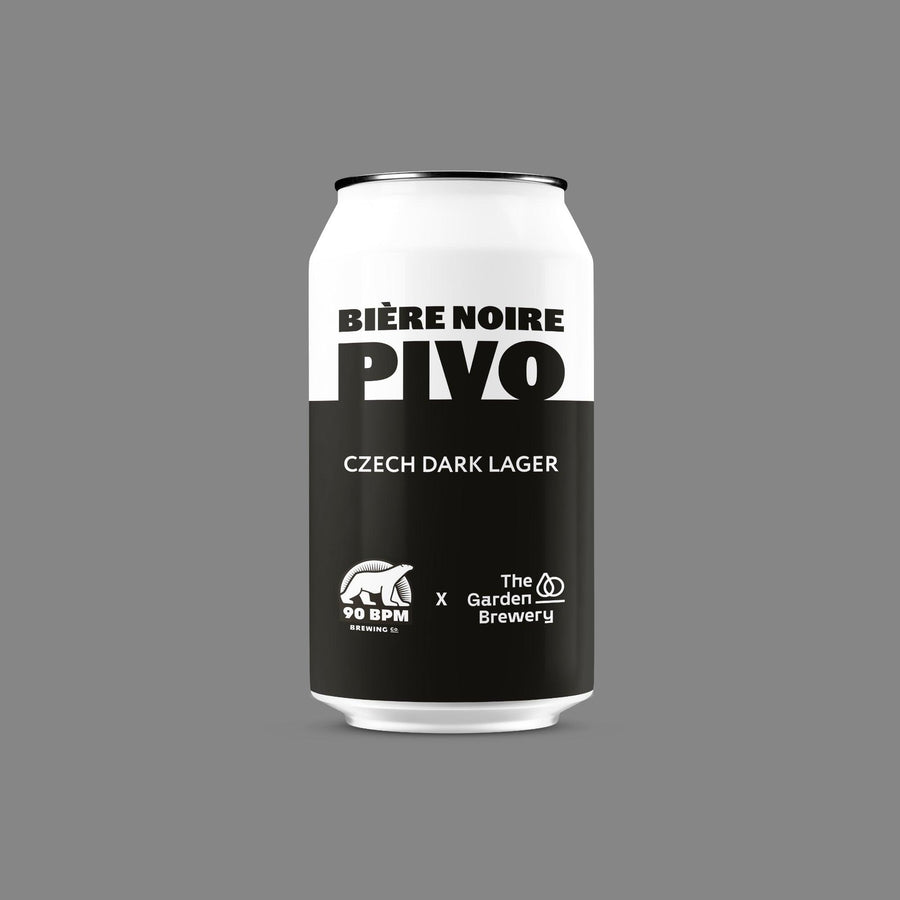Bière Noire Pivo - Czech Dark Lager (Collab The Garden Brewery) - Bières Artisanales 90 BPM Brewing Co.
