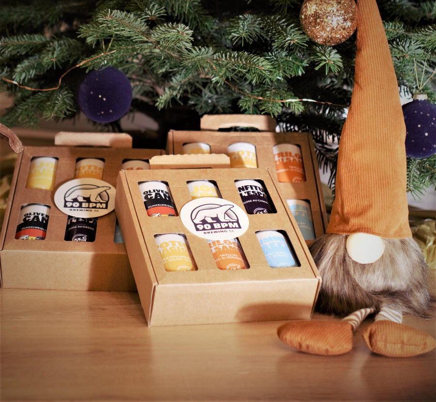 Coffret Cadeau 90 BPM - 6 bières Made in AHUY - Bières Artisanales 90 BPM Brewing Co.