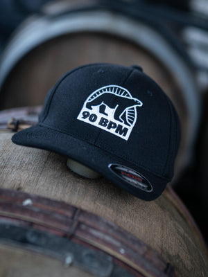 Casquette Brodée Baseball Flexfit 90 BPM - Bières Artisanales 90 BPM Brewing Co.