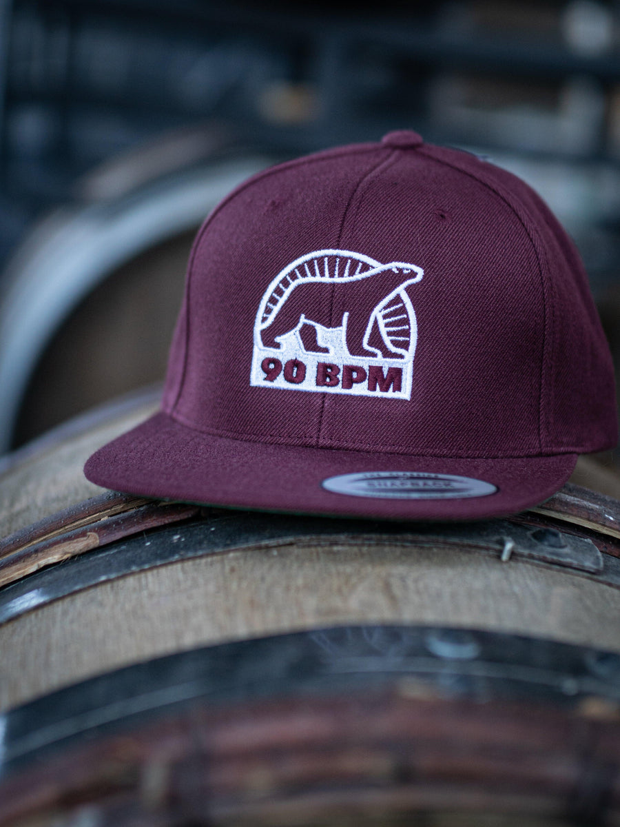 Casquette Brodée Snapback 90 BPM - Bières Artisanales 90 BPM Brewing Co.