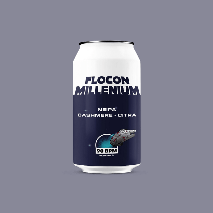 Flocon Millenium - New England IPA - Bières Artisanales 90 BPM Brewing Co.