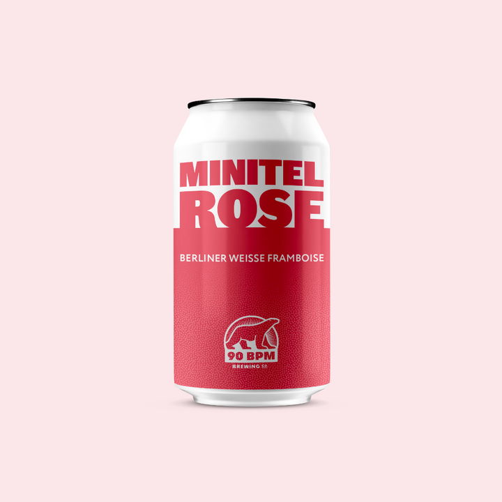 90 BPM Brewing Co. Minitel Rose - Berliner Weisse Framboise