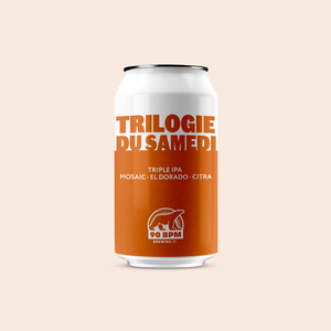 Trilogie Du Samedi - Triple IPA - Bières Artisanales 90 BPM Brewing Co. 